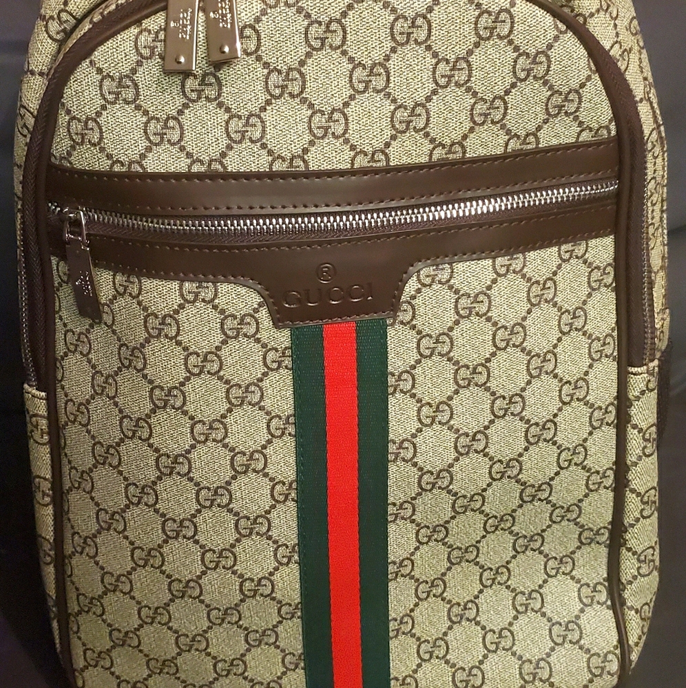 Guicci Backpack. Selling as is. NOT AUTHENTICATED